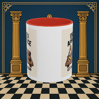 Premium Ready to Go Freemason Design | Entered Apprentice Let the Work Begin - Masonic Mugs