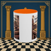 Premium Ready to Go Freemason Design | Entered Apprentice Let the work Begin - Masonic Mugs