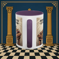 Premium Ready to Go Freemason Design | Entered Apprentice Let the work begin - Masonic Mugs