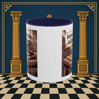 Premium Ready to Go Freemason Design | Entered Apprentice Let the work Begin - Masonic Mugs