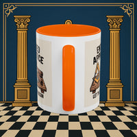 Premium Ready to Go Freemason Design | Entered Apprentice Let the Work Begin - Masonic Mugs