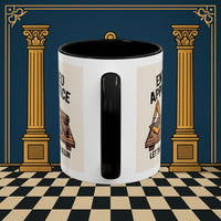 Premium Ready to Go Freemason Design | Entered Apprentice Let the Work Begin - Masonic Mugs