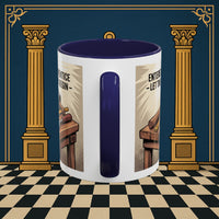 Premium Ready to Go Freemason Design | Entered Apprentice Let the work begin - Masonic Mugs