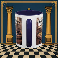 Premium Ready to Go Freemason Design | Entered Apprentice Let the work Begin - Masonic Mugs
