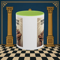 Premium Ready to Go Freemason Design | Entered Apprentice Let the work begin - Masonic Mugs