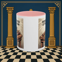 Premium Ready to Go Freemason Design | Entered Apprentice Let the work begin - Masonic Mugs