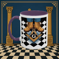 Premium Ready to Go Freemason Design | Entered Apprentice My first step on the Square - Masonic Mugs