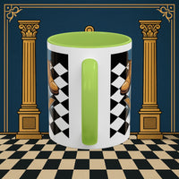 Premium Ready to Go Freemason Design | Entered Apprentice My first step on the Square - Masonic Mugs
