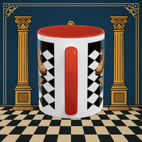 Premium Ready to Go Freemason Design | Entered Apprentice My first step on the Square - Masonic Mugs