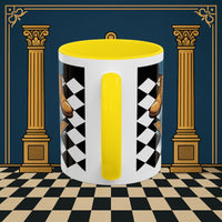 Premium Ready to Go Freemason Design | Entered Apprentice My first step on the Square - Masonic Mugs