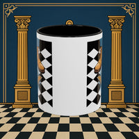 Premium Ready to Go Freemason Design | Entered Apprentice My first step on the Square - Masonic Mugs