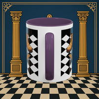 Premium Ready to Go Freemason Design | Entered Apprentice My first step on the Square - Masonic Mugs