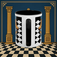 Premium Ready to Go Freemason Design | Entered Apprentice My first step on the Square - Masonic Mugs
