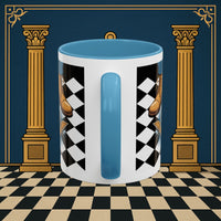 Premium Ready to Go Freemason Design | Entered Apprentice My first step on the Square - Masonic Mugs