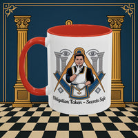 Premium Ready to Go Freemason Design | Entered Apprentice Obligation taken secrets Safe - Masonic Mugs