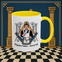Premium Ready to Go Freemason Design | Entered Apprentice Obligation taken secrets Safe - Masonic Mugs