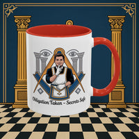 Premium Ready to Go Freemason Design | Entered Apprentice Obligation taken secrets Safe - Masonic Mugs