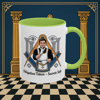 Premium Ready to Go Freemason Design | Entered Apprentice Obligation taken secrets Safe - Masonic Mugs