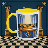 Premium Ready to Go Freemason Design | Entered Apprentice One the level from Day One - Masonic Mugs