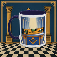 Premium Ready to Go Freemason Design | Entered Apprentice One the level from Day One - Masonic Mugs