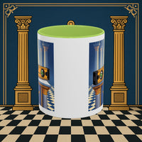 Premium Ready to Go Freemason Design | Entered Apprentice One the level from Day One - Masonic Mugs