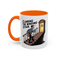 Premium Ready to Go Freemason Design | Fellowcraft | Climbing the Winding Stair - Masonic Mugs