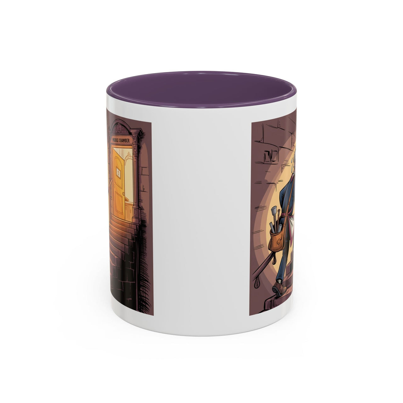 Premium Ready to Go Freemason Design | Fellowcraft | Entering the Middle Chamber - Masonic Mugs
