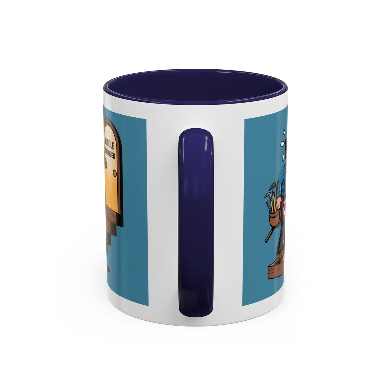 Premium Ready to Go Freemason Design | Fellowcraft | Entering the Middle Chamber - Masonic Mugs