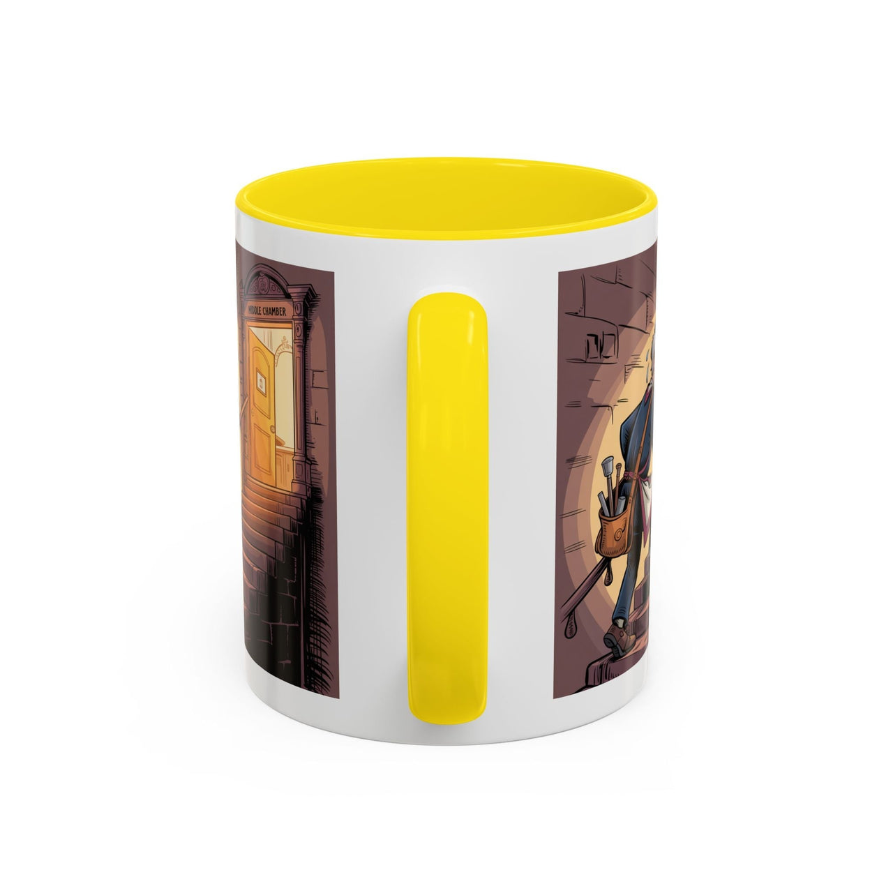 Premium Ready to Go Freemason Design | Fellowcraft | Entering the Middle Chamber - Masonic Mugs