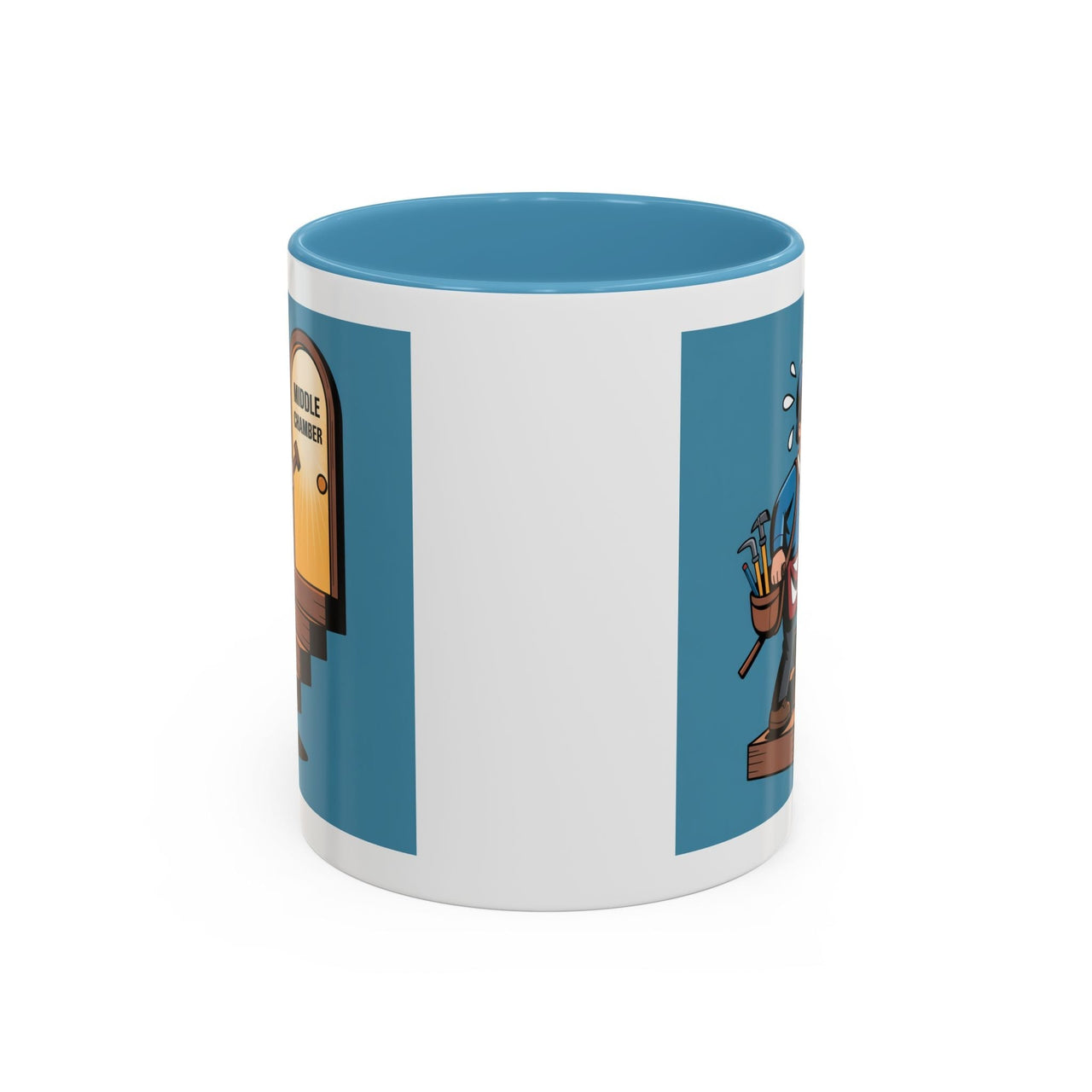 Premium Ready to Go Freemason Design | Fellowcraft | Entering the Middle Chamber - Masonic Mugs