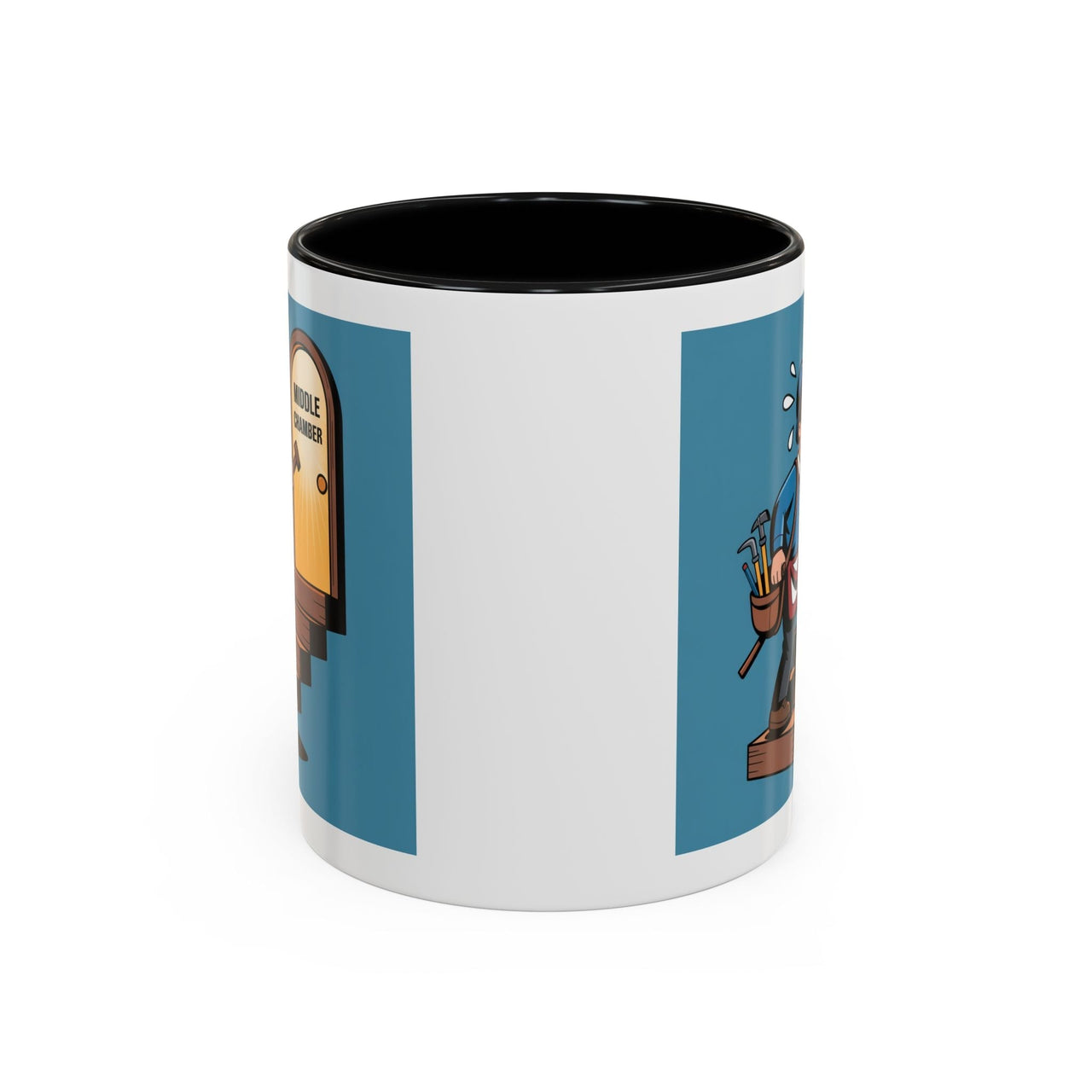 Premium Ready to Go Freemason Design | Fellowcraft | Entering the Middle Chamber - Masonic Mugs