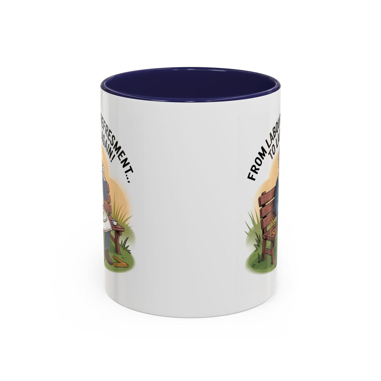 Premium Ready to Go Freemason Design | Fellowcraft | From Labour to Refreshment - Masonic Mugs