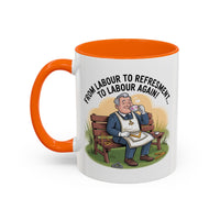 Premium Ready to Go Freemason Design | Fellowcraft | From Labour to Refreshment - Masonic Mugs