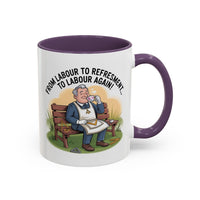 Premium Ready to Go Freemason Design | Fellowcraft | From Labour to Refreshment - Masonic Mugs