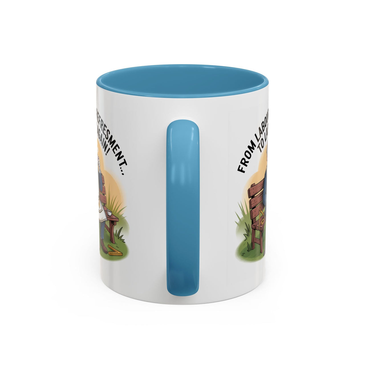 Premium Ready to Go Freemason Design | Fellowcraft | From Labour to Refreshment - Masonic Mugs