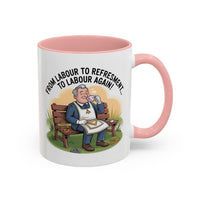 Premium Ready to Go Freemason Design | Fellowcraft | From Labour to Refreshment - Masonic Mugs