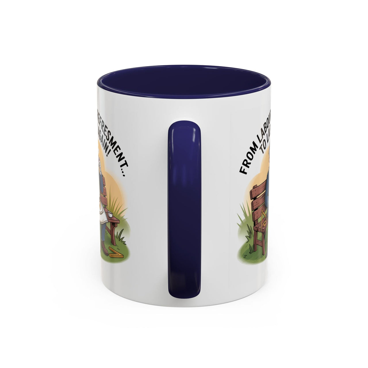 Premium Ready to Go Freemason Design | Fellowcraft | From Labour to Refreshment - Masonic Mugs