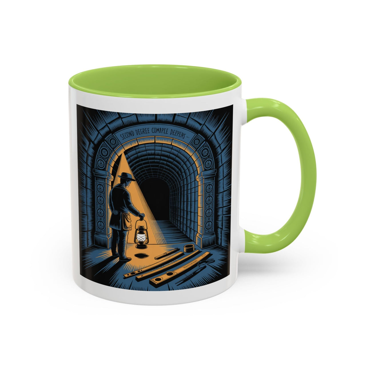 Premium Ready to Go Freemason Design | Fellowcraft | Middle Chamber - Masonic Mugs