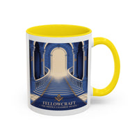 Premium Ready to Go Freemason Design | Fellowcraft | Middle Chamber - Masonic Mugs