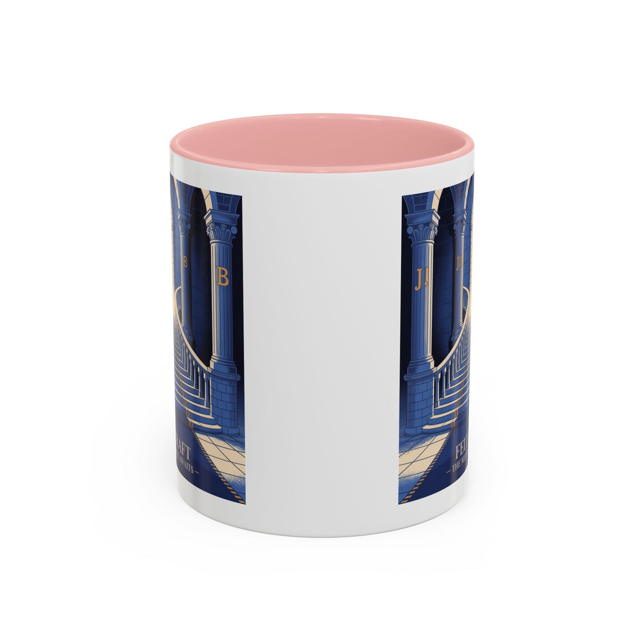 Premium Ready to Go Freemason Design | Fellowcraft | Middle Chamber - Masonic Mugs