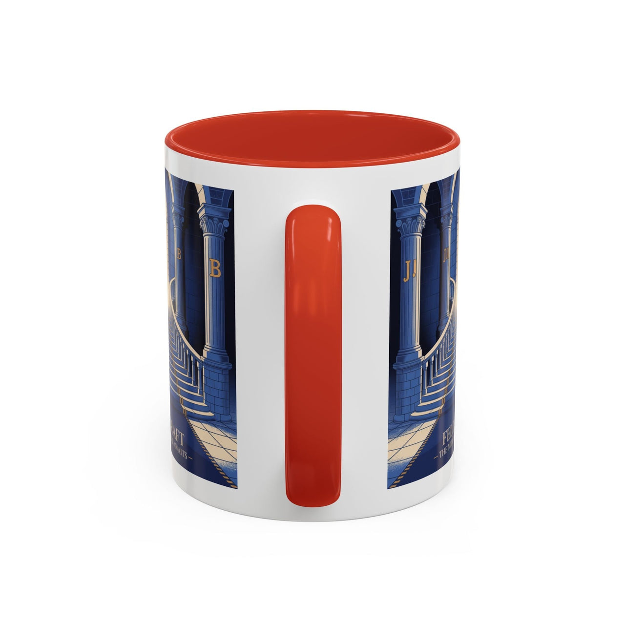 Premium Ready to Go Freemason Design | Fellowcraft | Middle Chamber - Masonic Mugs