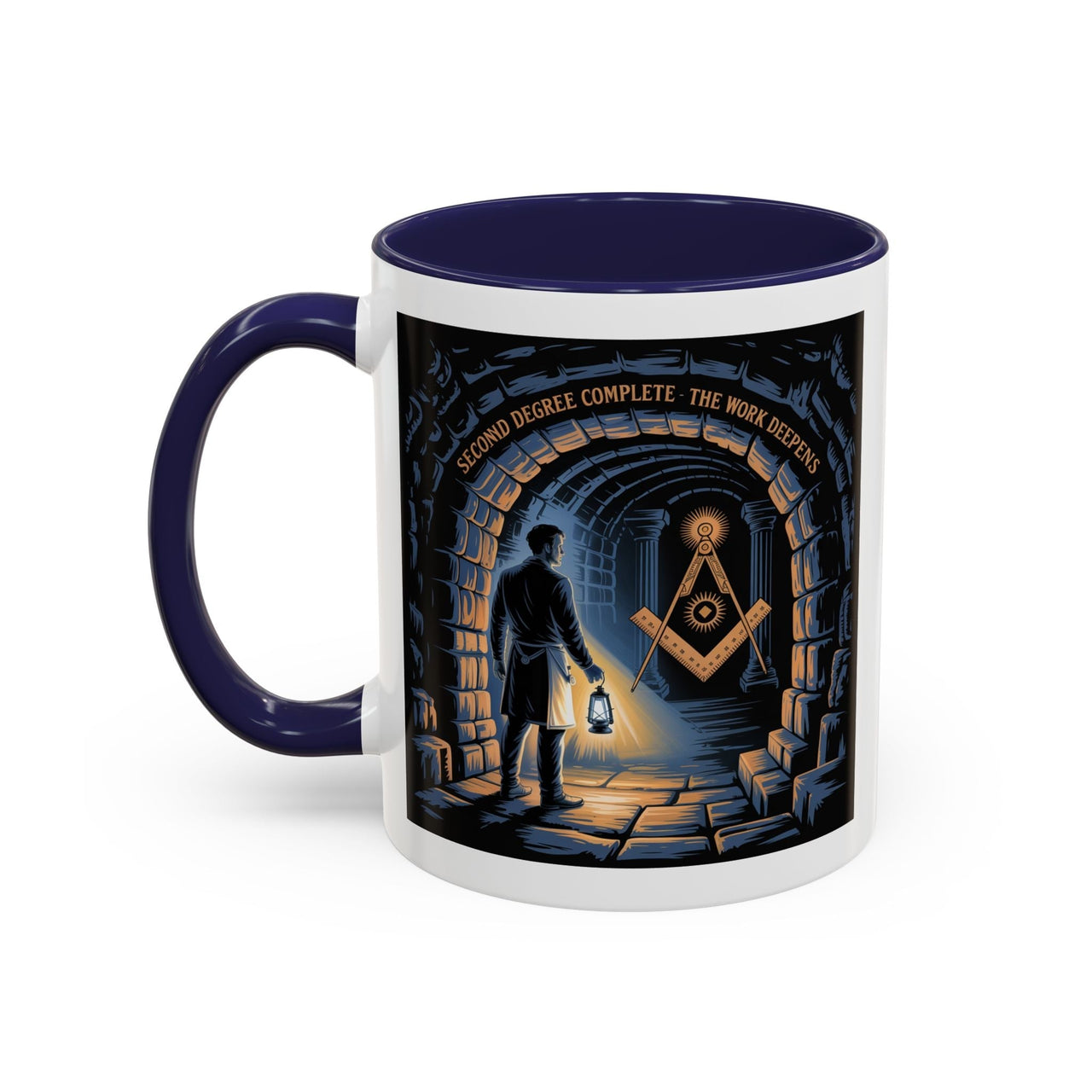 Premium Ready to Go Freemason Design | Fellowcraft | Middle Chamber - Masonic Mugs