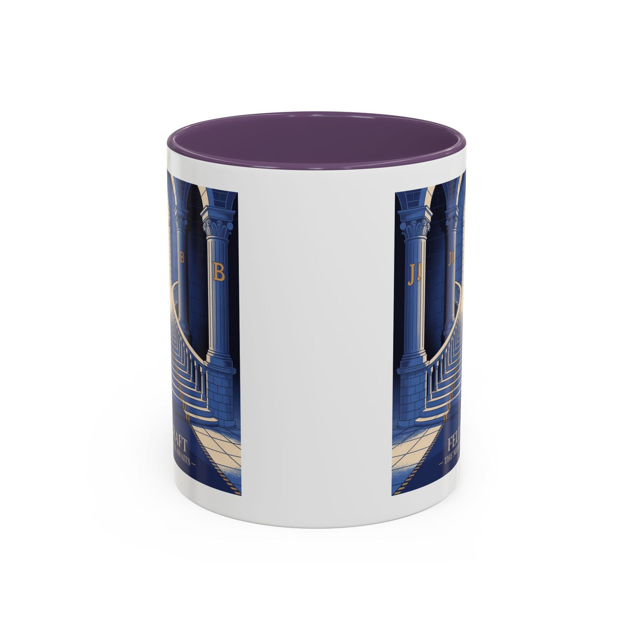 Premium Ready to Go Freemason Design | Fellowcraft | Middle Chamber - Masonic Mugs