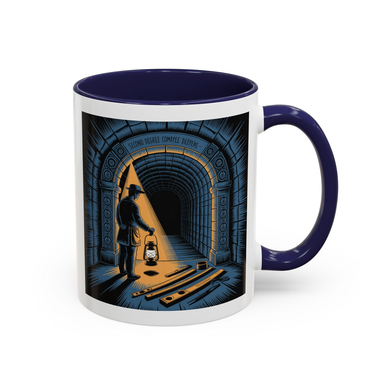 Premium Ready to Go Freemason Design | Fellowcraft | Middle Chamber - Masonic Mugs