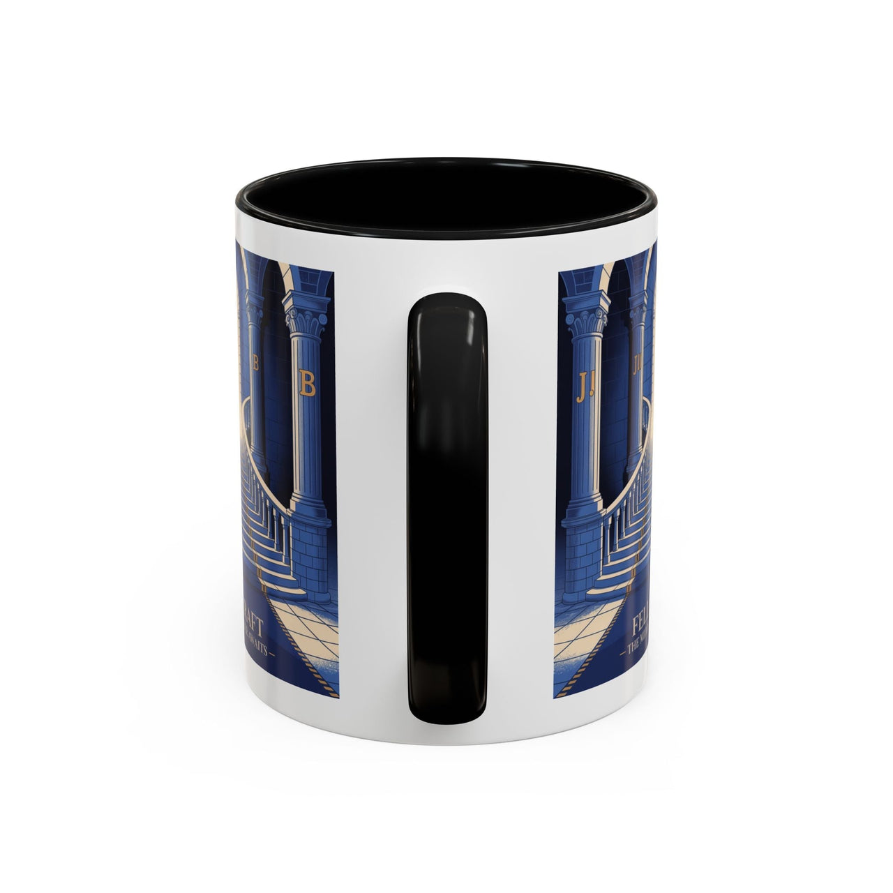 Premium Ready to Go Freemason Design | Fellowcraft | Middle Chamber - Masonic Mugs