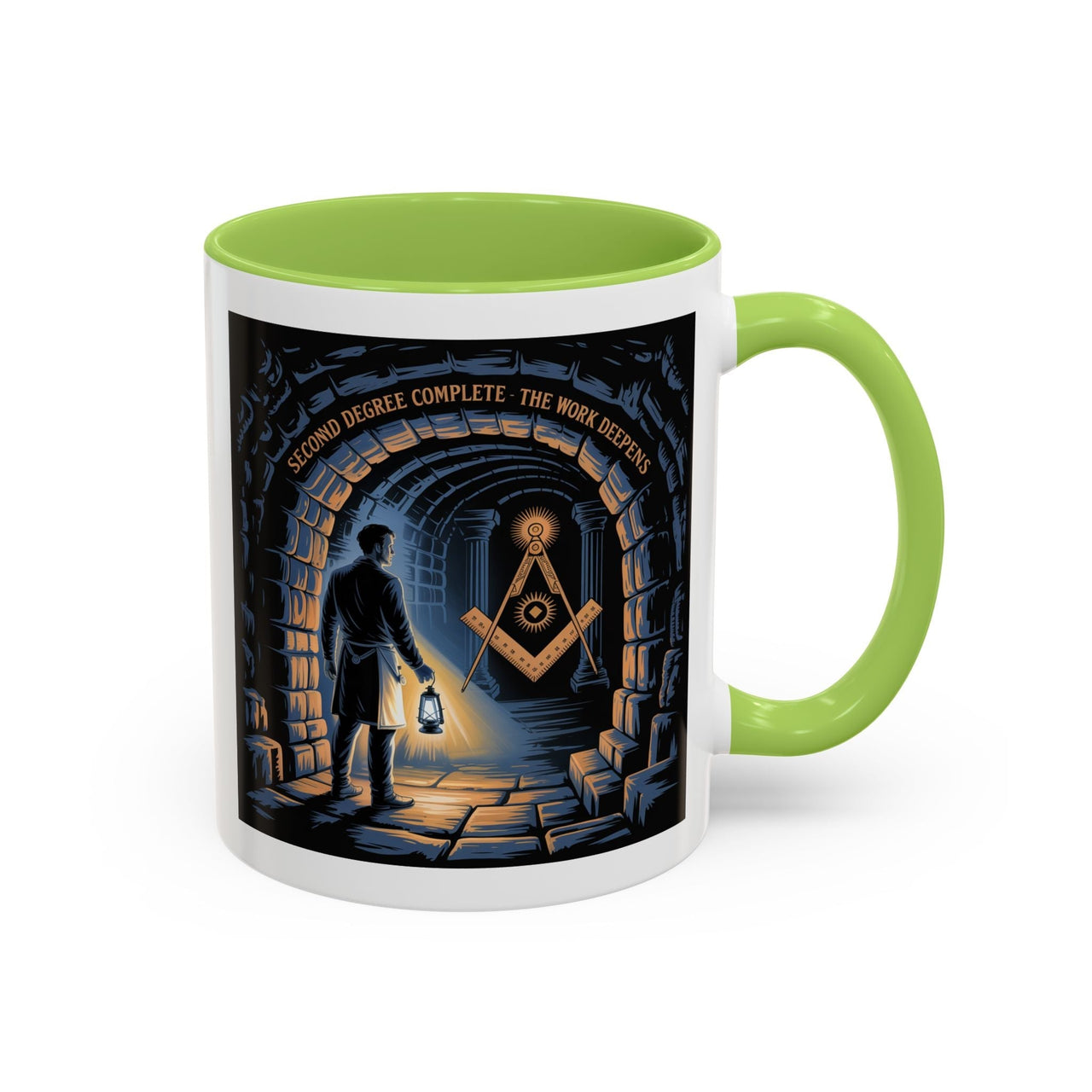 Premium Ready to Go Freemason Design | Fellowcraft | Middle Chamber - Masonic Mugs