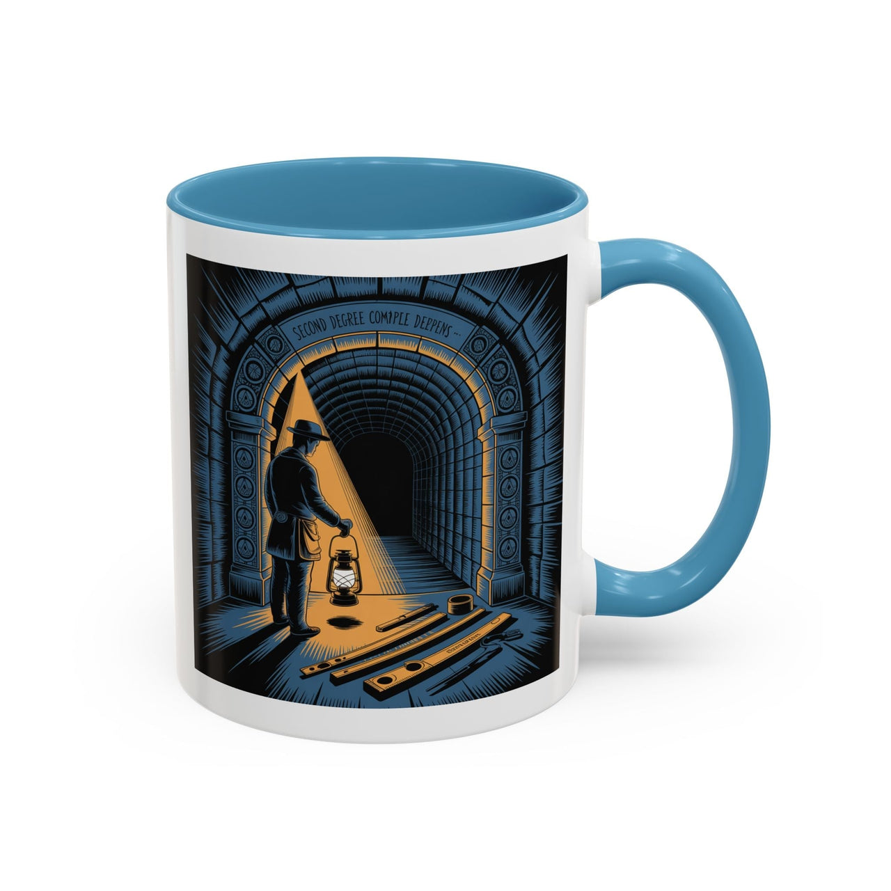 Premium Ready to Go Freemason Design | Fellowcraft | Middle Chamber - Masonic Mugs