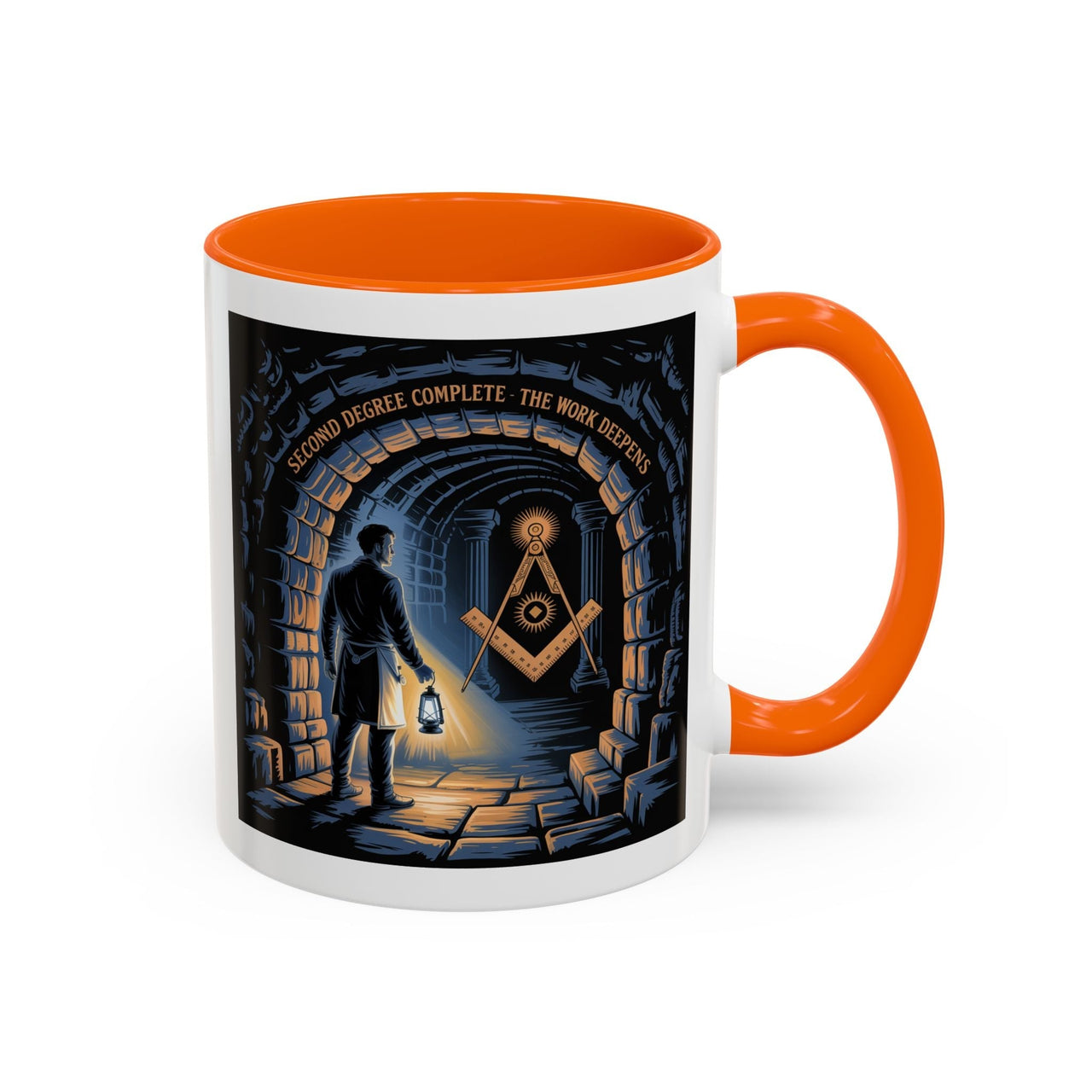 Premium Ready to Go Freemason Design | Fellowcraft | Middle Chamber - Masonic Mugs