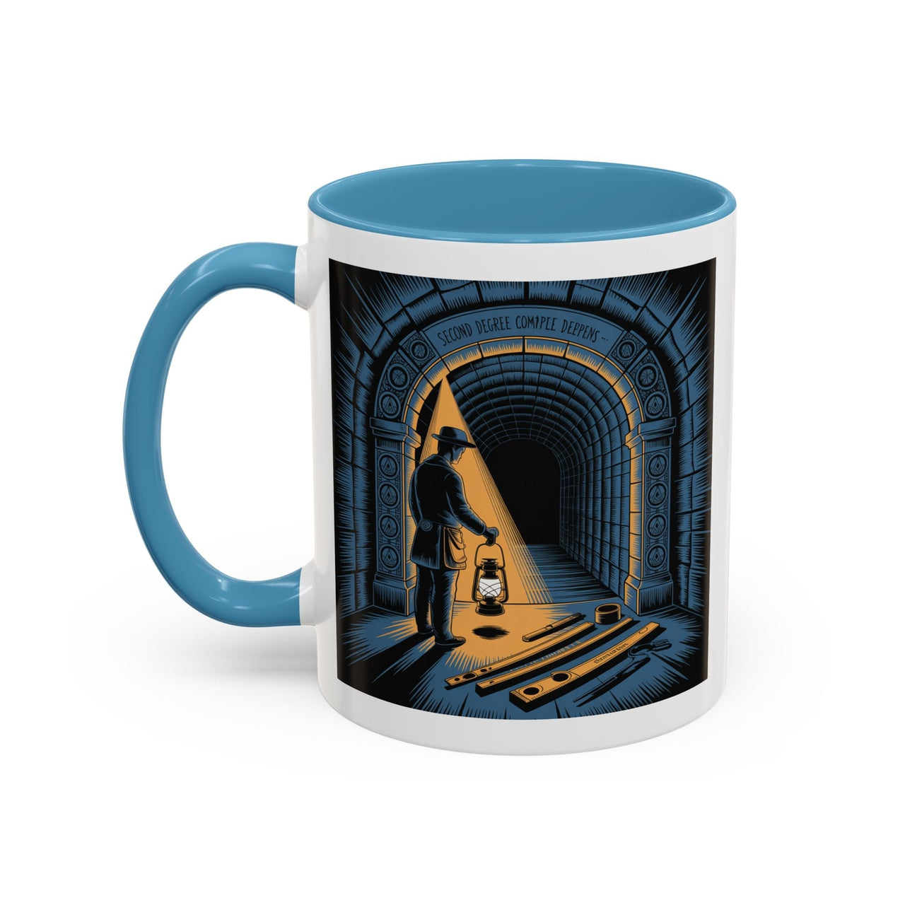 Premium Ready to Go Freemason Design | Fellowcraft | Middle Chamber - Masonic Mugs