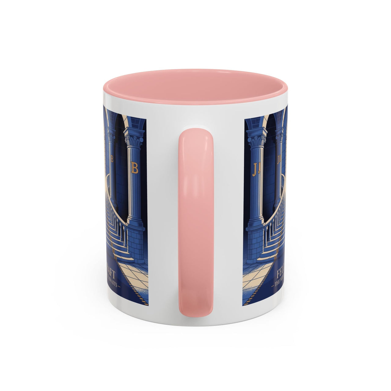 Premium Ready to Go Freemason Design | Fellowcraft | Middle Chamber - Masonic Mugs